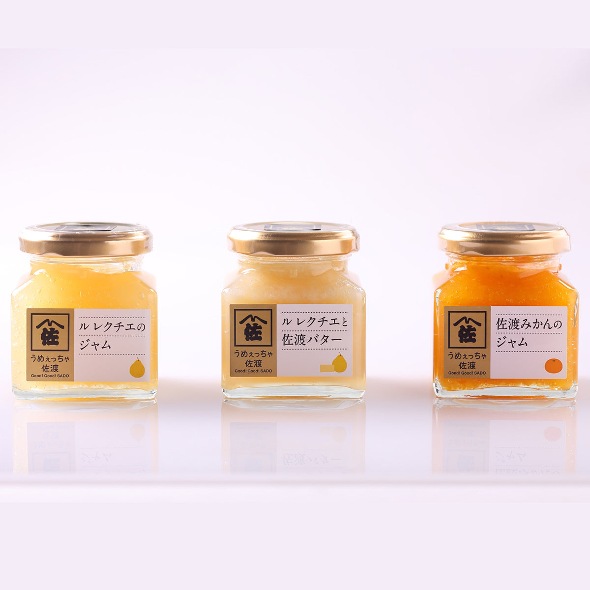 うめっちゃ佐渡 フルーツジャム3本セット – 新潟県観光物産オンライン