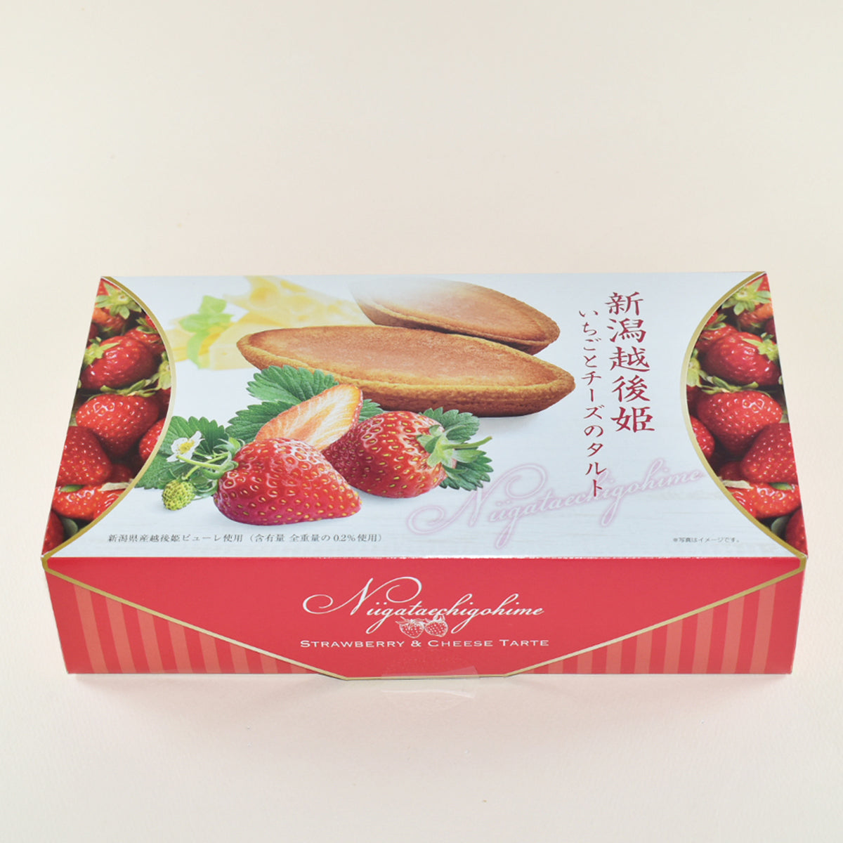 新潟越後姫いちごとチーズのプレミアタルト