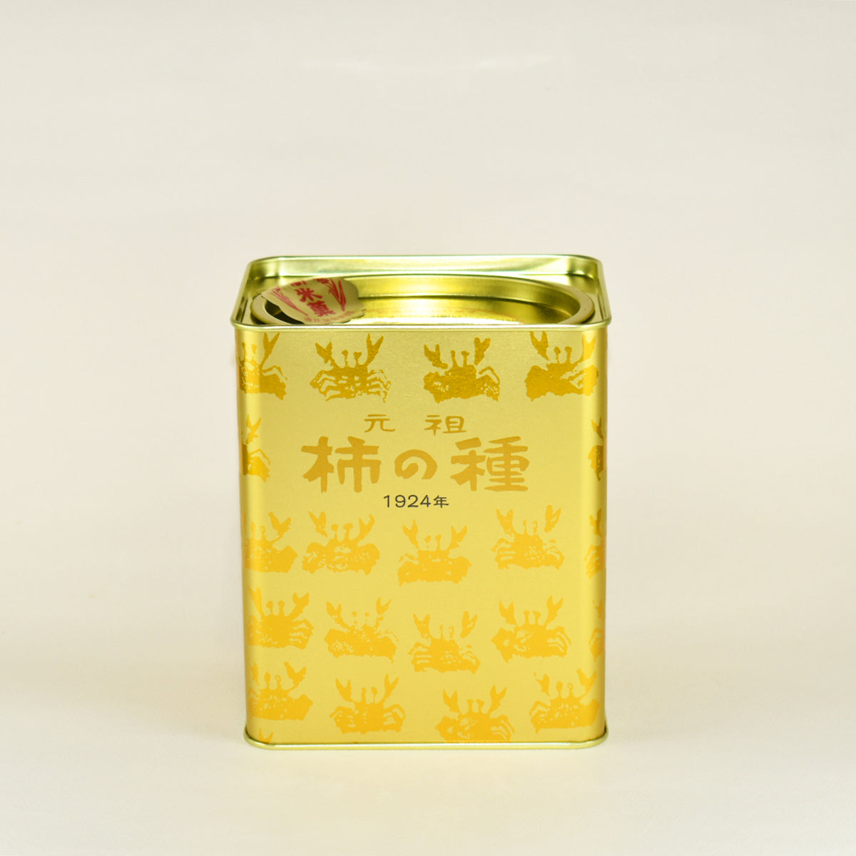 期間限定！浪花屋元祖柿の種　100周年記念缶