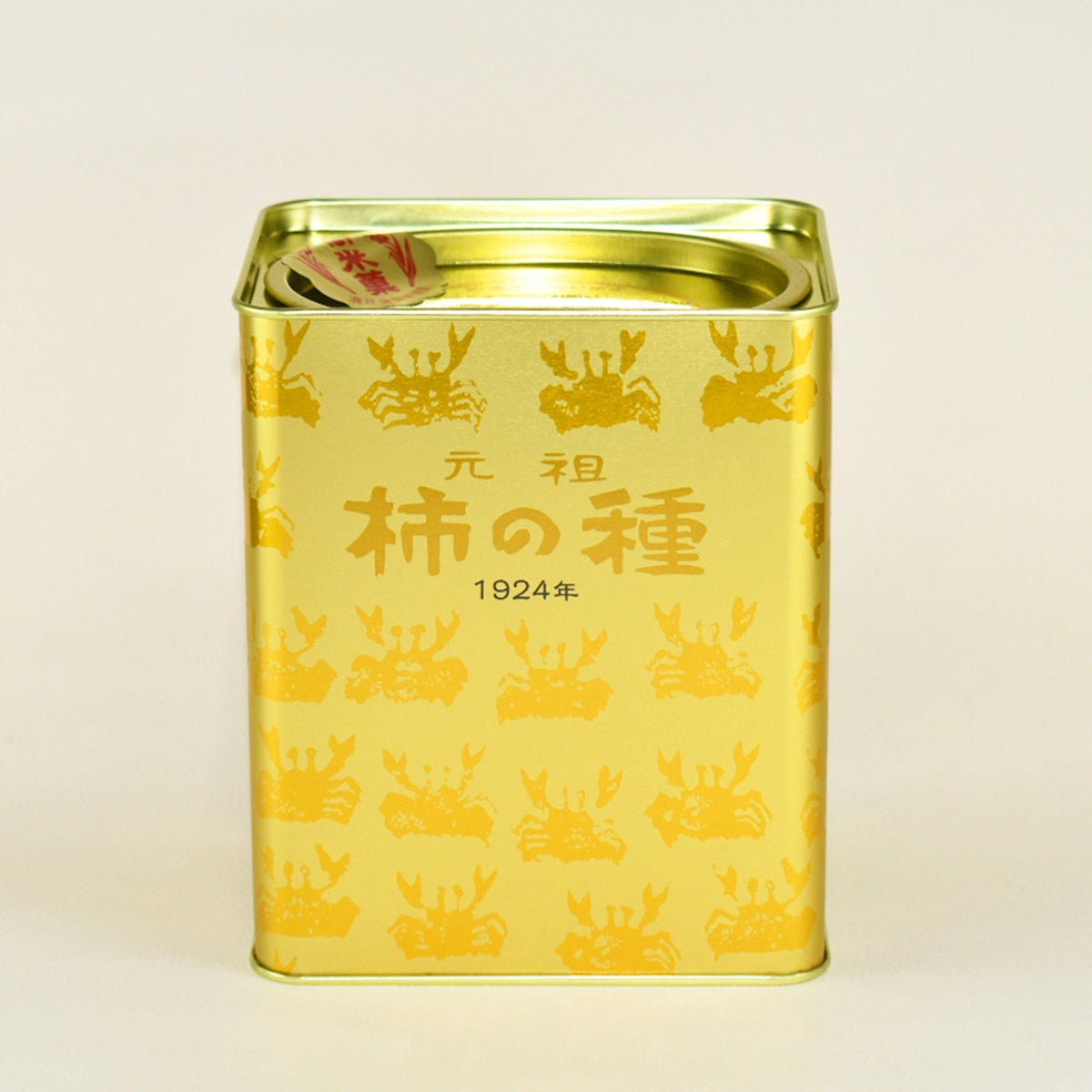 期間限定！浪花屋元祖柿の種　100周年記念缶