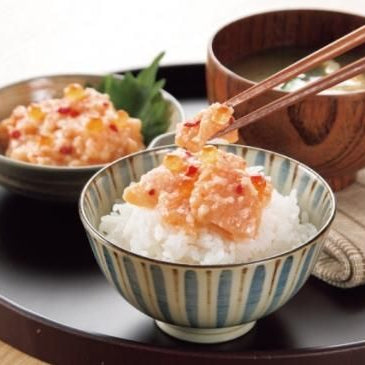 サーモン塩辛・生かんずり入り３本セット