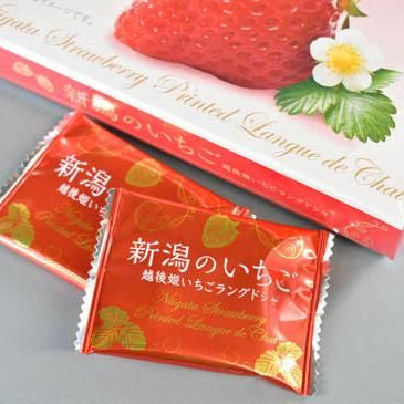 越後姫いちごラングドシャ