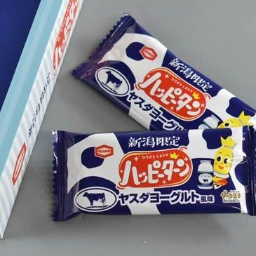 新潟限定！ハッピーターンヤスダヨーグルト