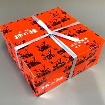 浪花屋　元祖柿の種8袋缶入り