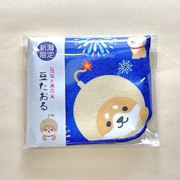 新潟限定　豆たおる　マメしばと大花火
