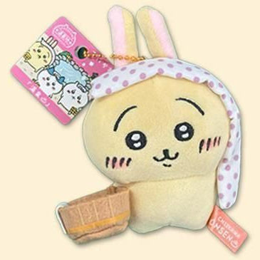 ちいかわ 温泉地限定 うさぎ マスコットキーホルダー – 新潟県観光物産