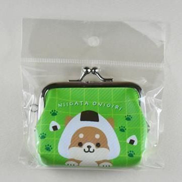 新潟のマメしば　がまぐち　おにぎり