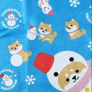 新潟限定　豆たおる　マメしばと雪だるま