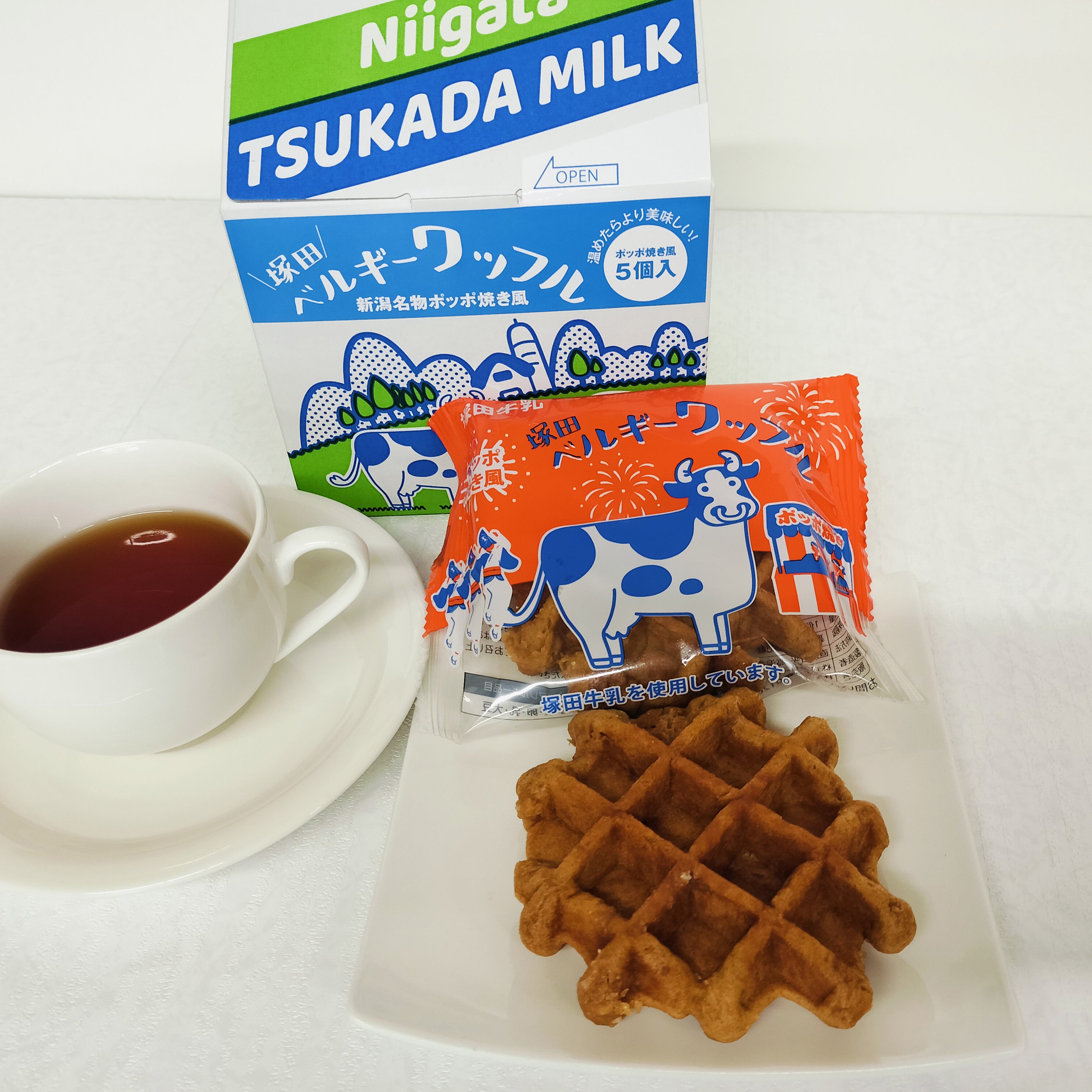 塚田ベルギーワッフル　ポッポ焼き風 ５個入