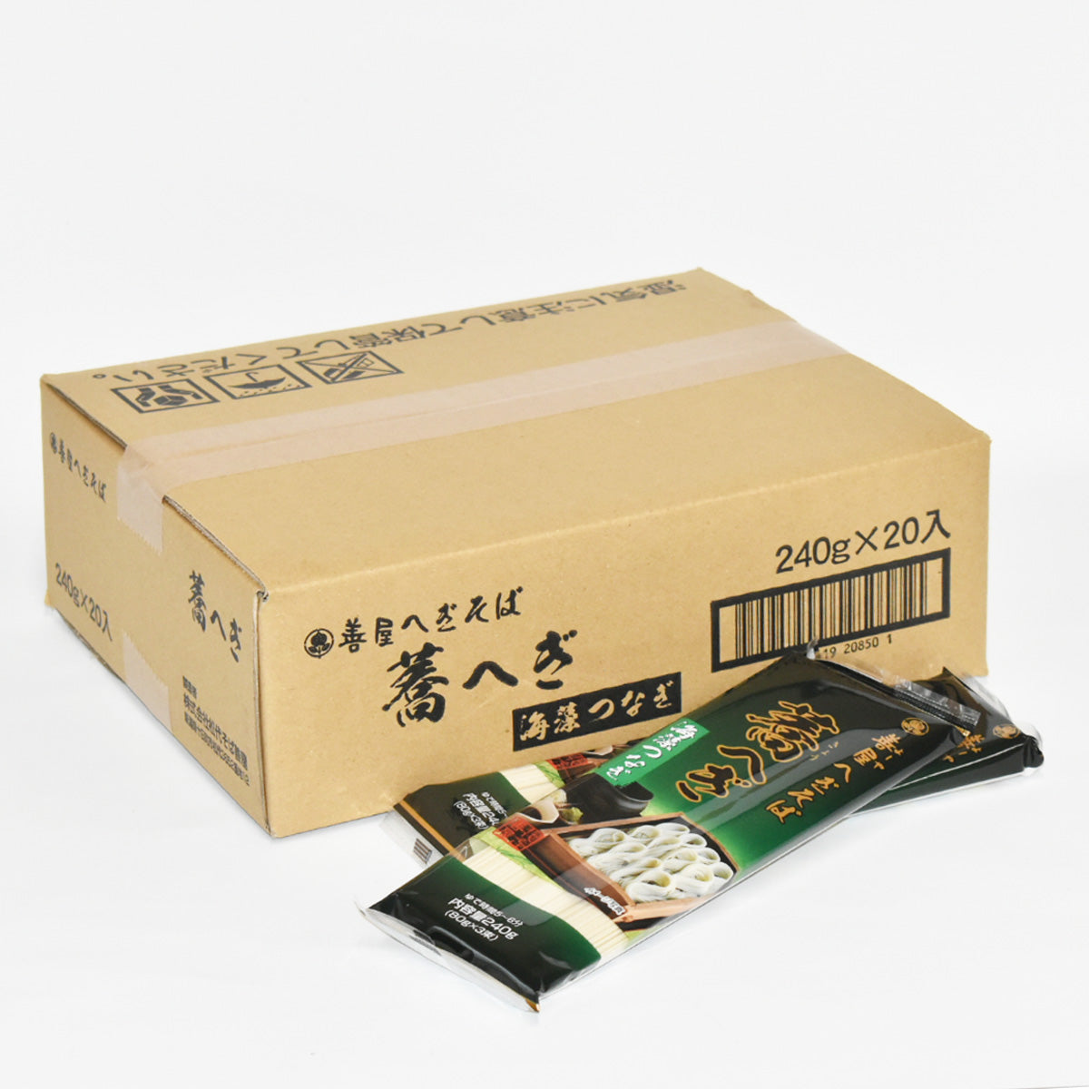 お得なケース買い！善屋へぎそば　蕎へぎ　240g