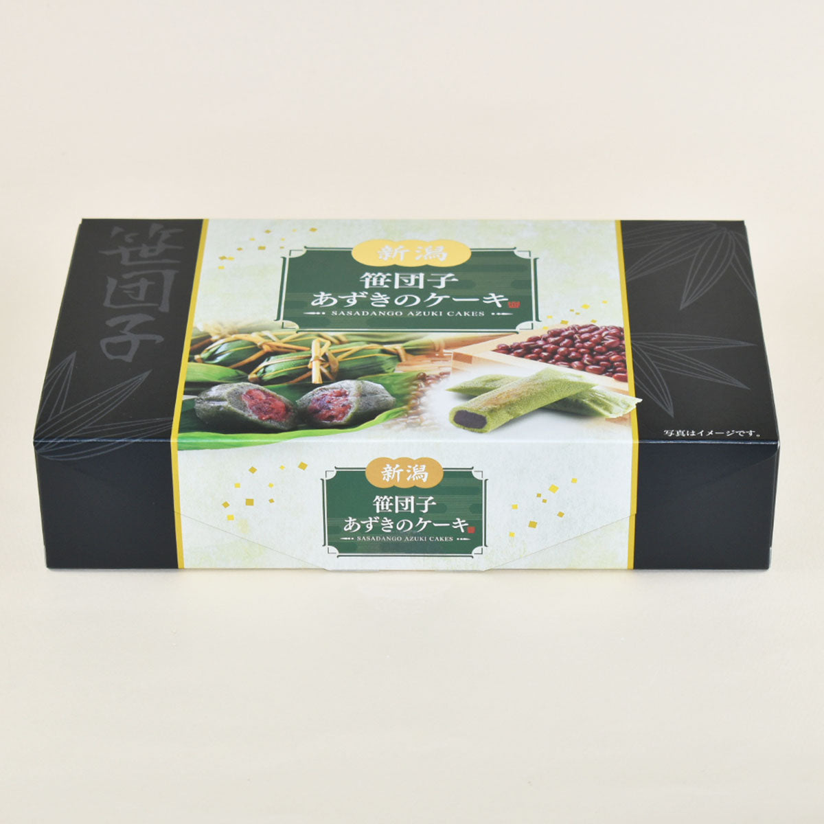 新潟笹だんごあずきのケーキ