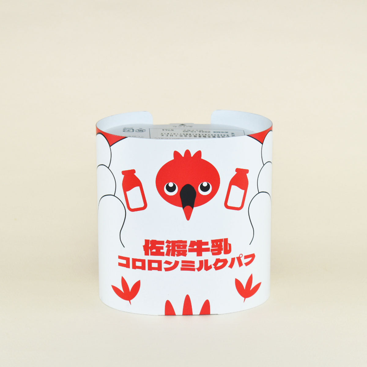 佐渡牛乳コロロンミルクパフ