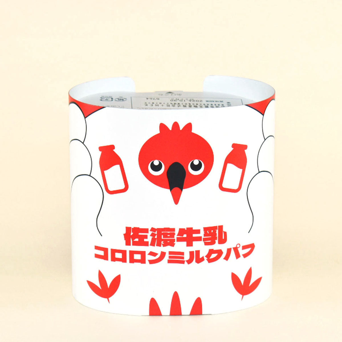 佐渡牛乳コロロンミルクパフ