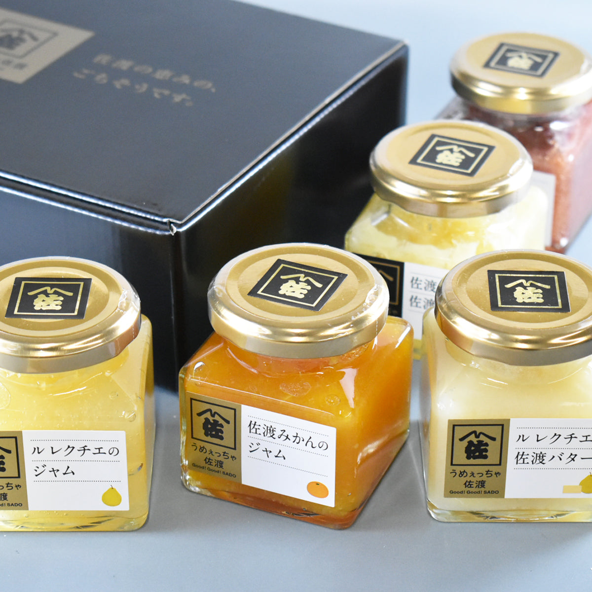 うめっちゃ佐渡　フルーツジャム５点セット