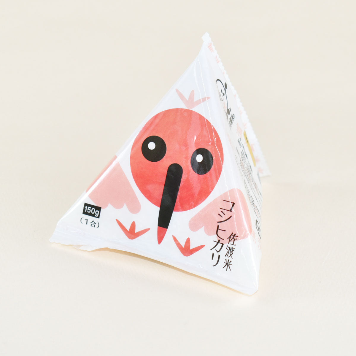 コシヒカリ　佐渡米　無洗米1合(150g)　朱鷺（白）　