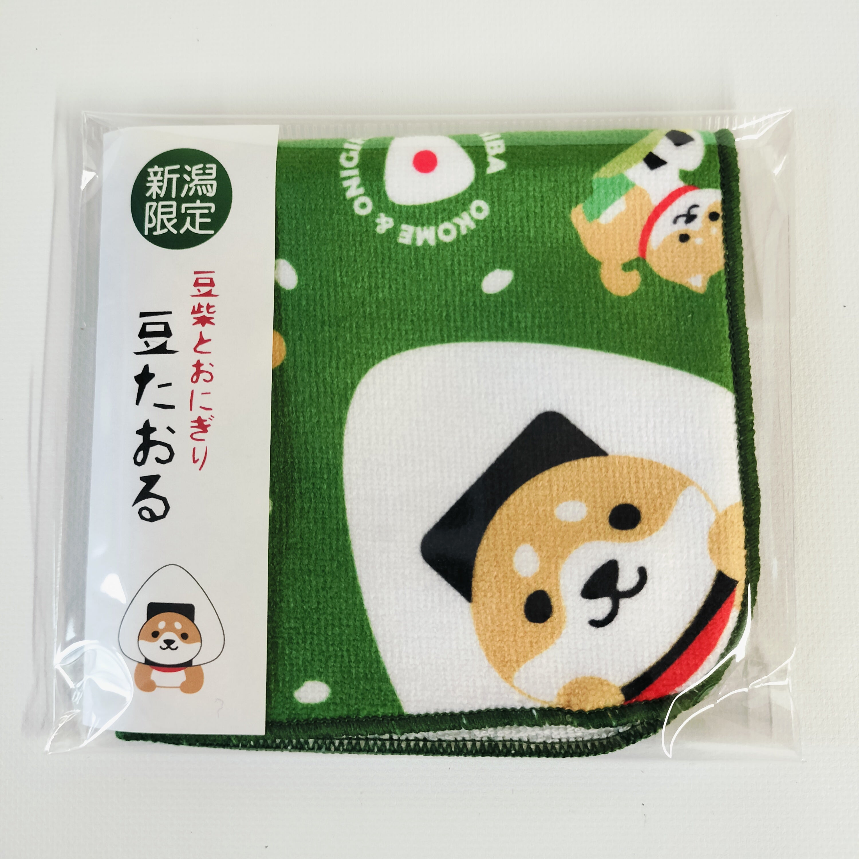 新潟限定　豆たおる　マメしばとおにぎり