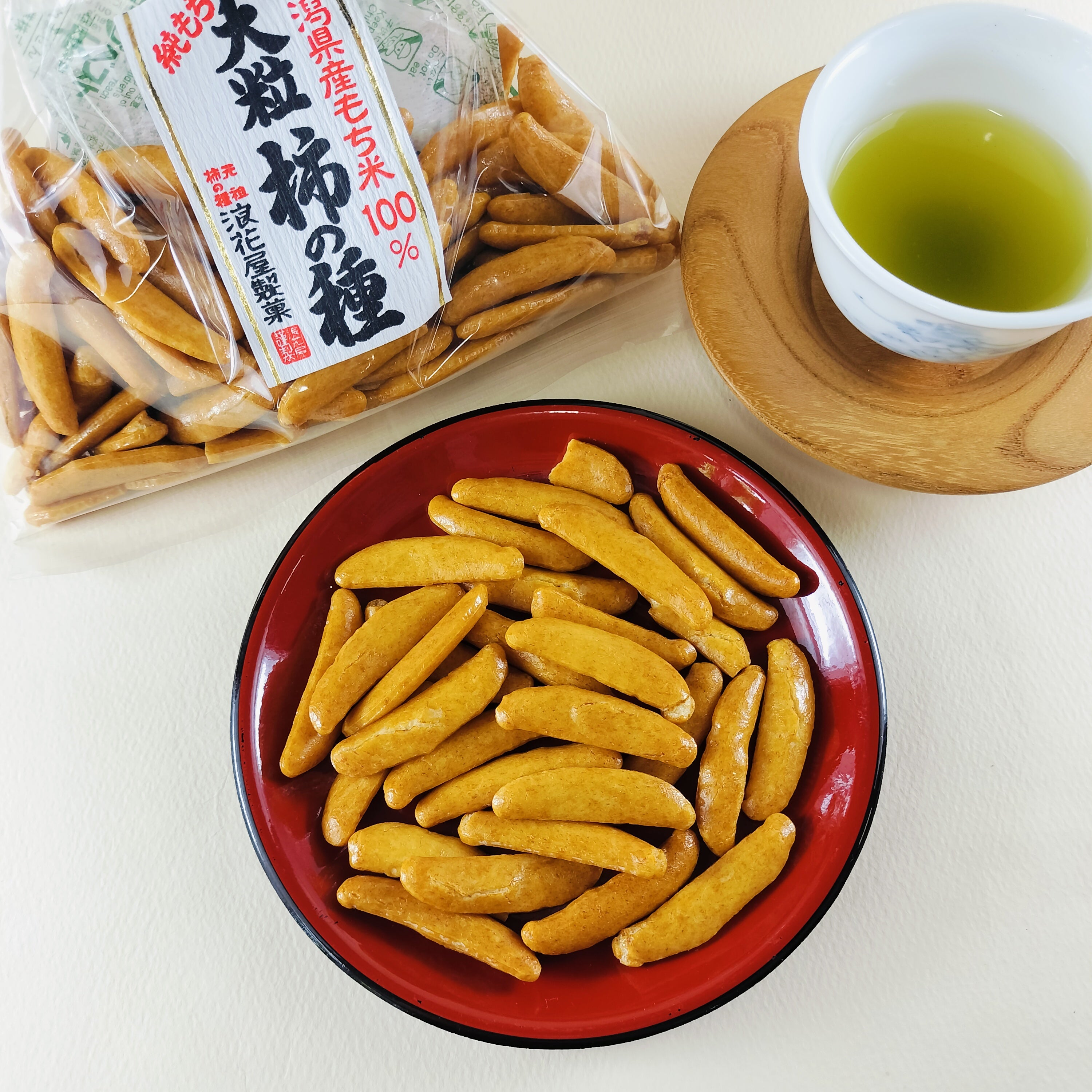 お得なケース買い！巾着　大粒柿の種