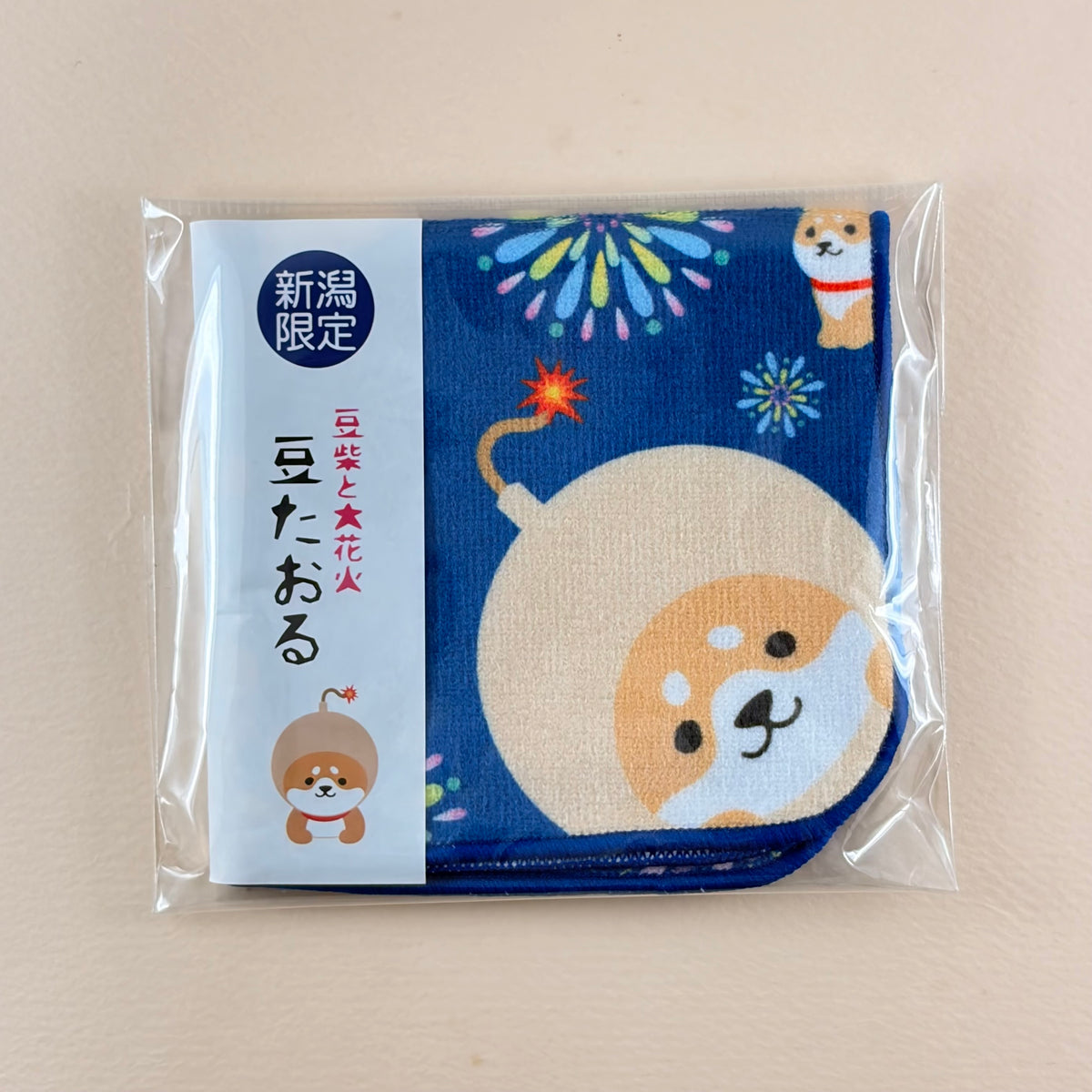新潟限定　豆たおる　マメしばと大花火