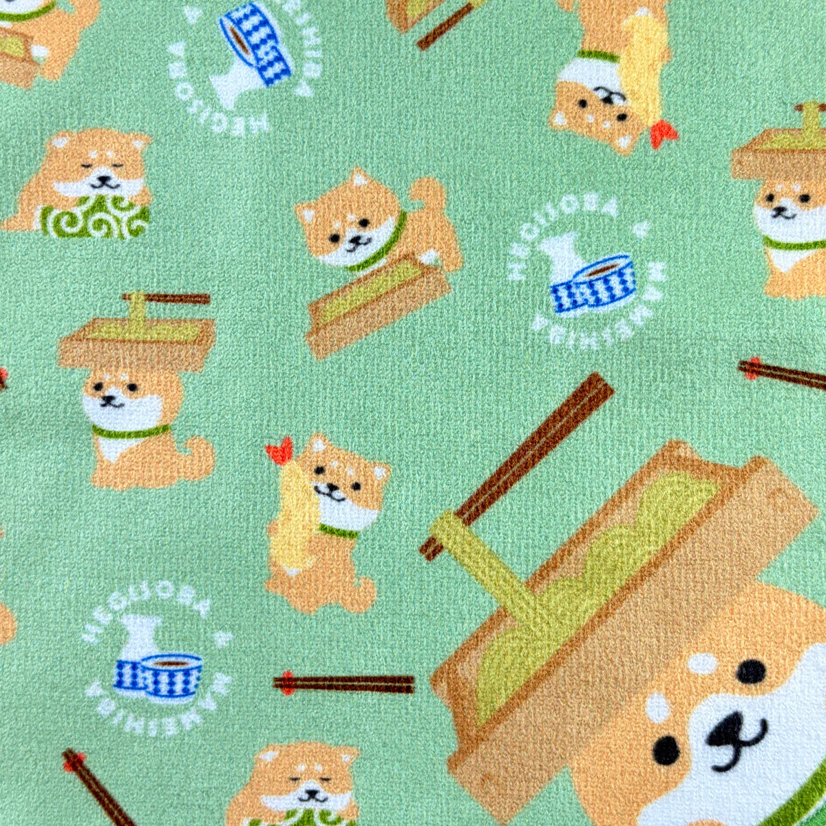 新潟限定　豆たおる　マメしばとへぎそば