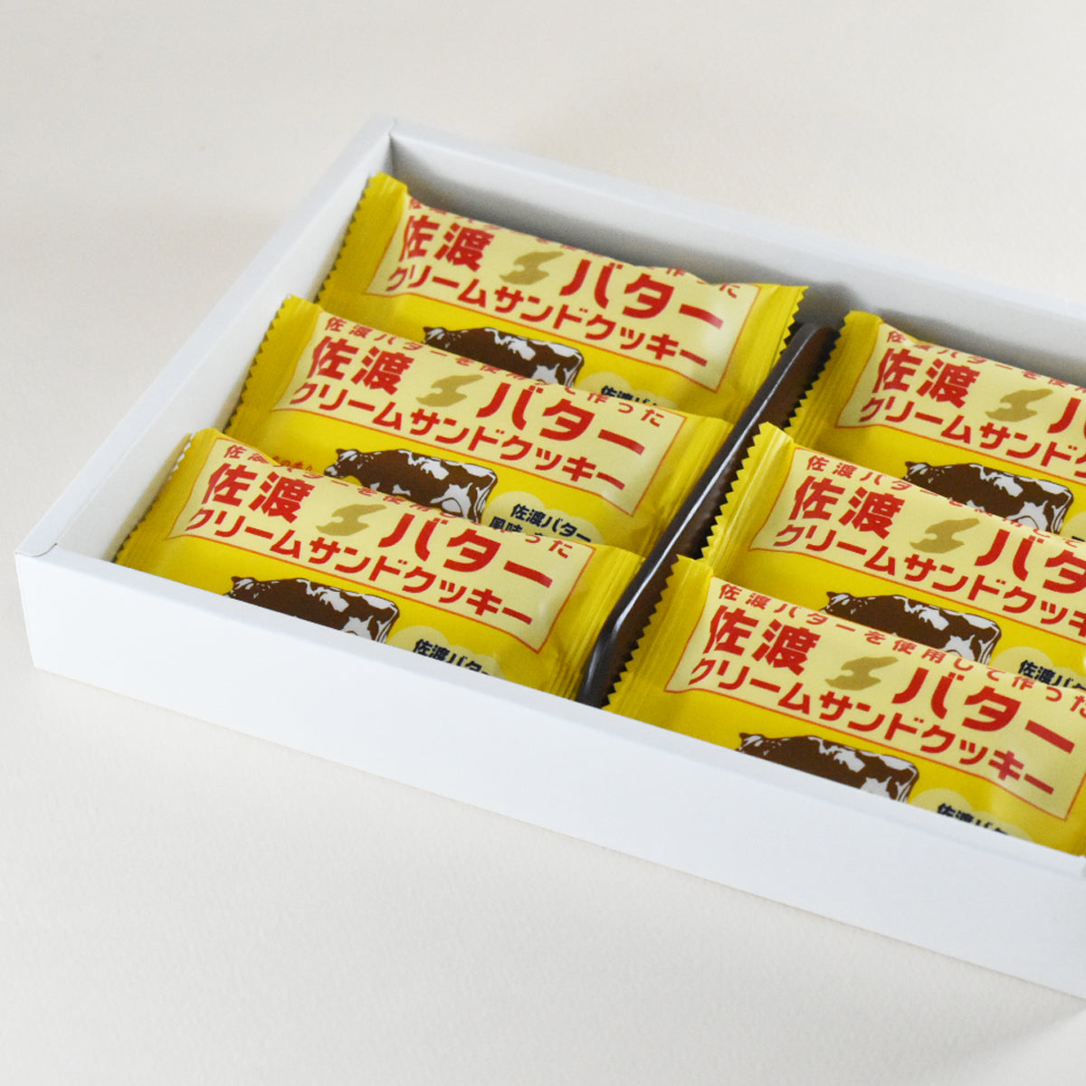 佐渡バタークリームサンド – 新潟県観光物産オンラインショップ