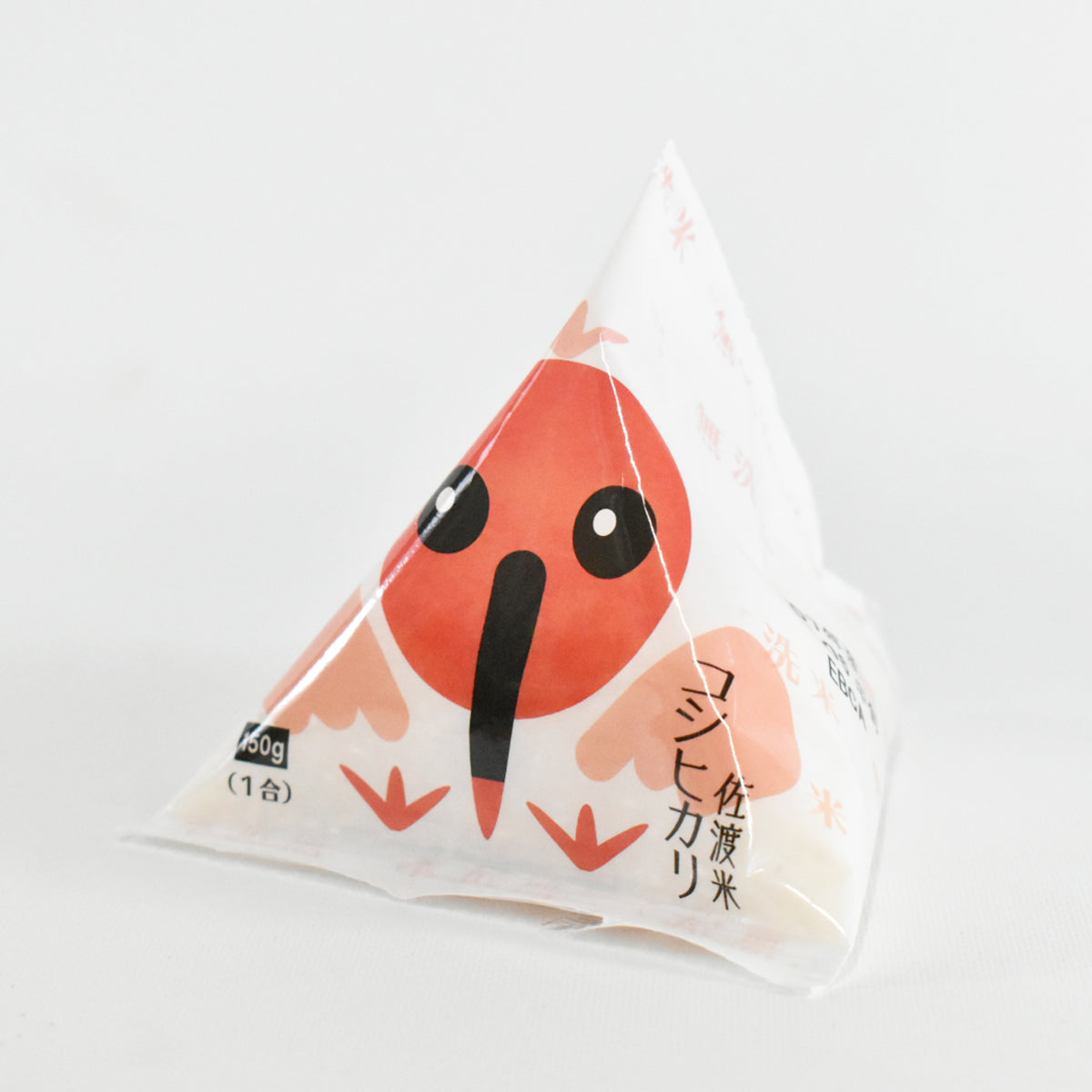 コシヒカリ　佐渡米　無洗米1合(150g)　朱鷺（白）　