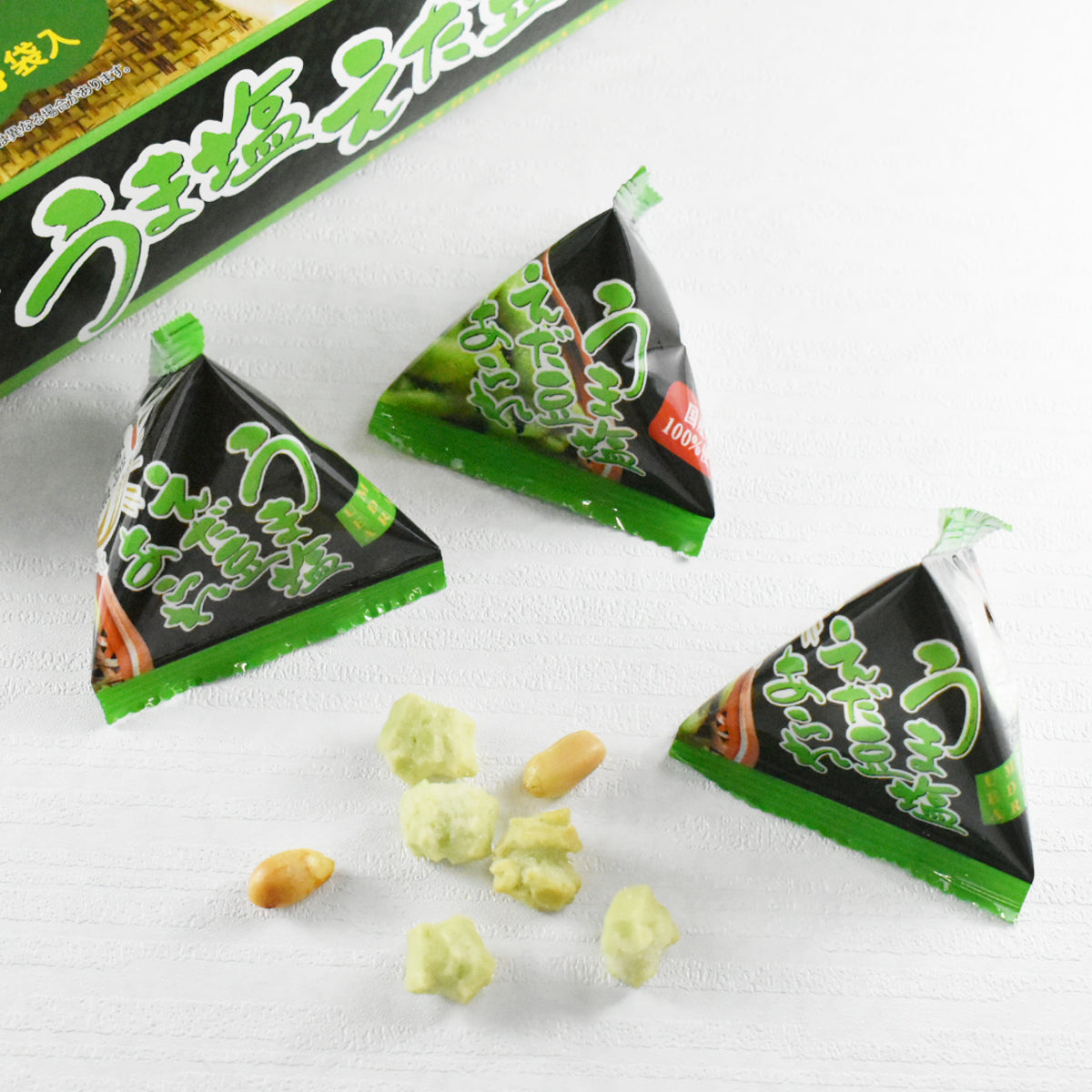 岩塚製菓 うま塩えだ豆あられ – 新潟県観光物産オンラインショップ