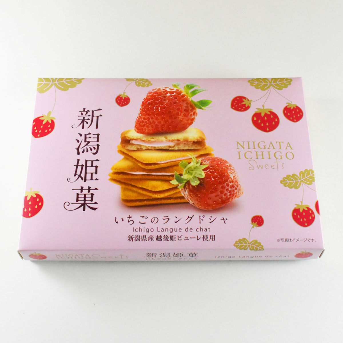 新潟姫菓いちごのラングドシャ
